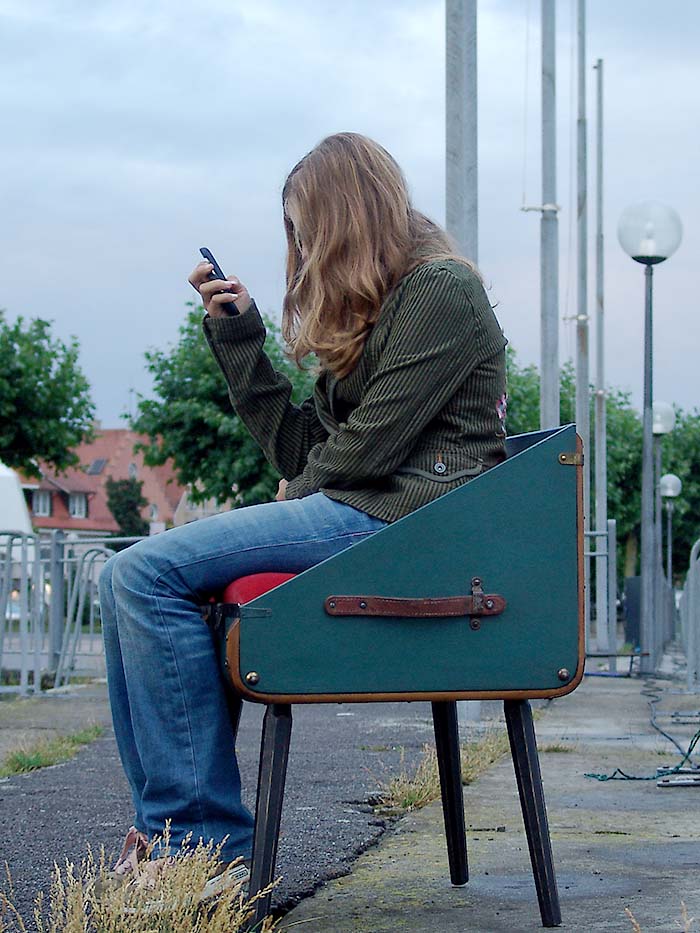 Möbel für Eilige, zwei Sessel, 2006